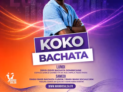 Cours Bachata Dominicaine