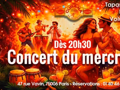 Les Mercredis Live au Cubana Café : La Musique Latine en Direct !