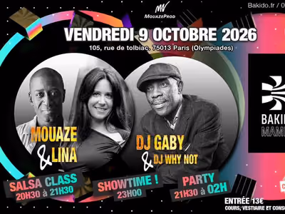 Bakido Mambo: The Monthly Salsa & Mambo Night in Paris 13th
